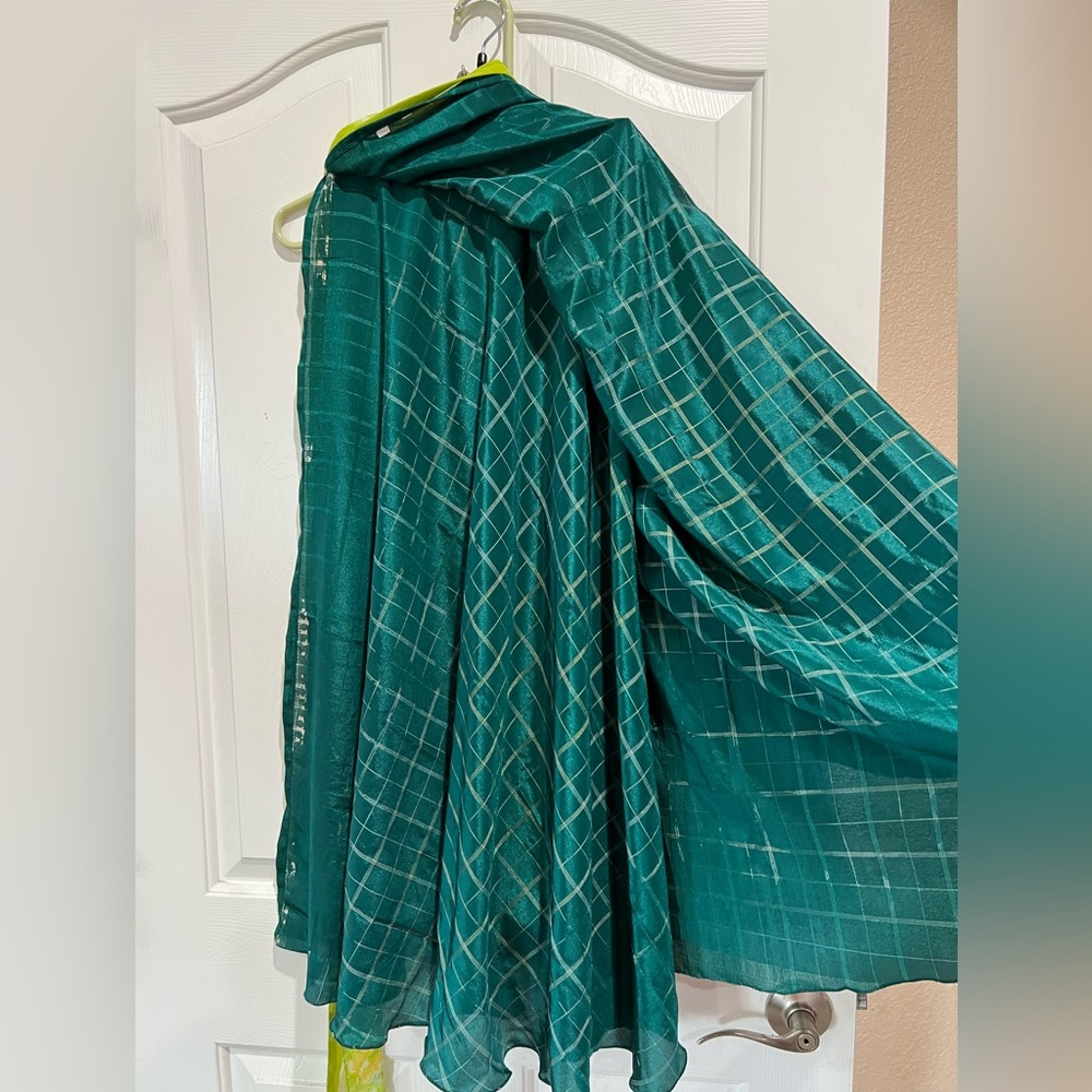 Darn Good Yarn reversible sari wrap skirt